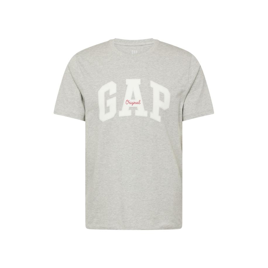 GAP GAP Shirt ORIGINAL lichtgrijs / wit -