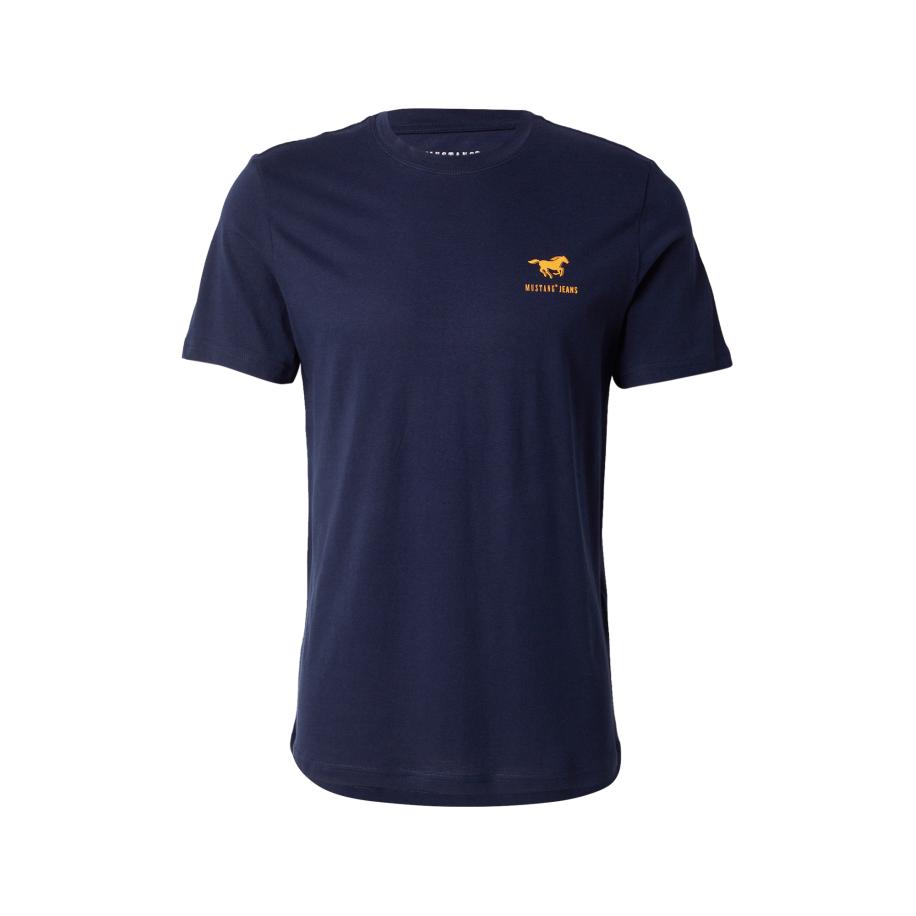 Mustang MUSTANG Shirt Austin donkerblauw / oranje -