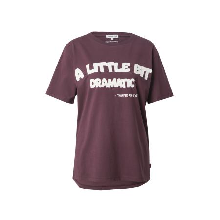 Harper & Yve Harper & Yve Shirt chocoladebruin / wit