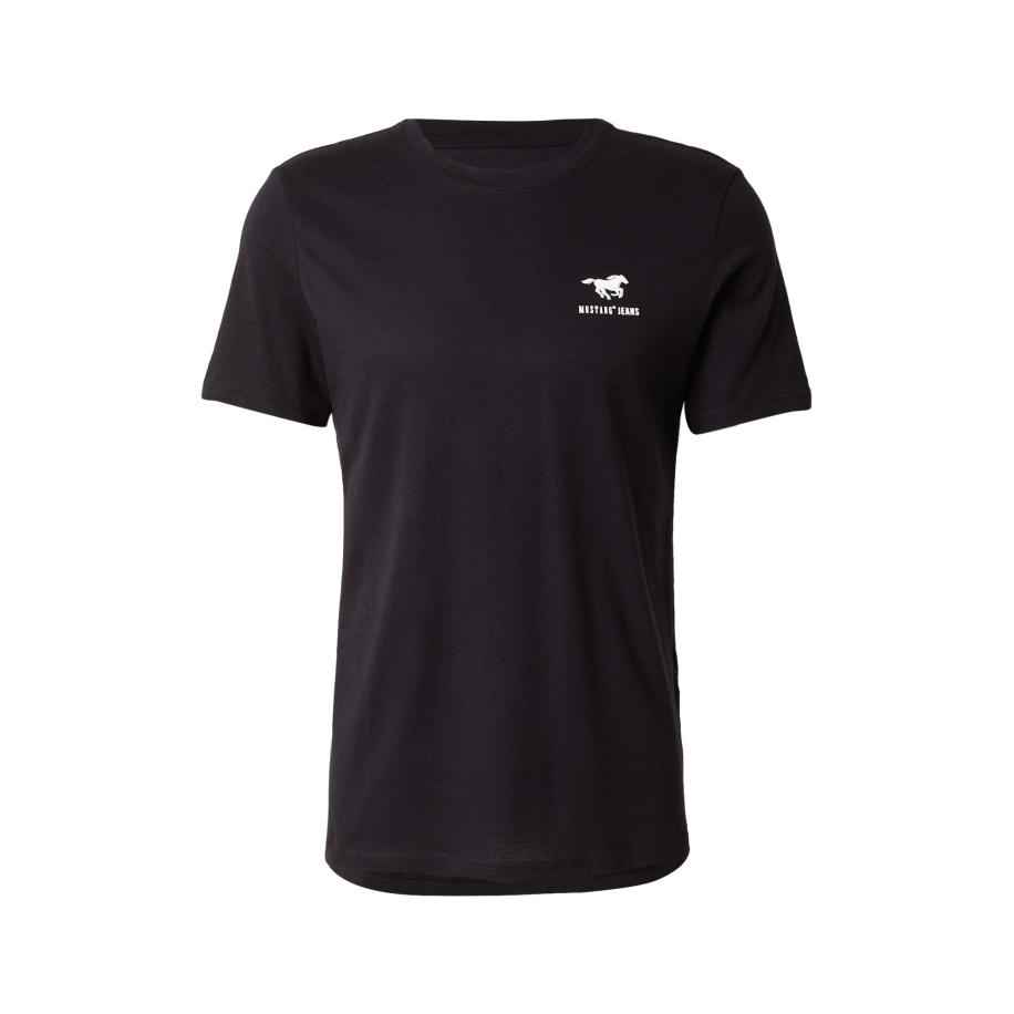 Mustang MUSTANG Shirt Austin zwart / wit -