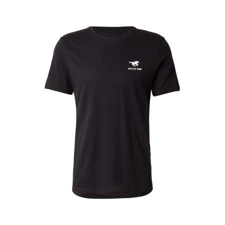 Mustang MUSTANG Shirt Austin zwart / wit