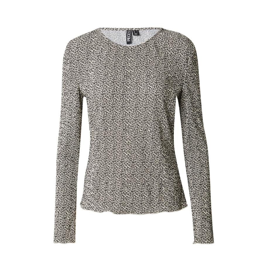 Pieces PIECES Shirt PCFLORA lichtbeige / zwart -