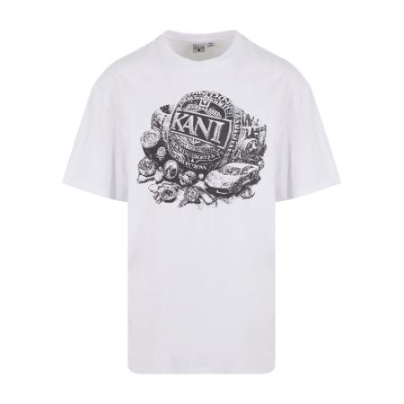 Karl Kani Karl Kani Shirt Icy Watch zwart / wit