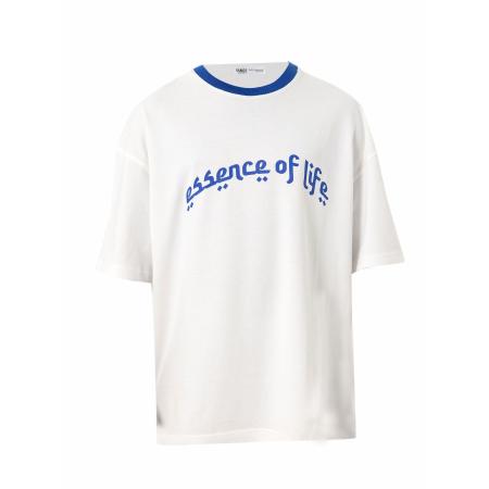 VAMOS CLO Shirt Forget-me-not blauw / offwhite