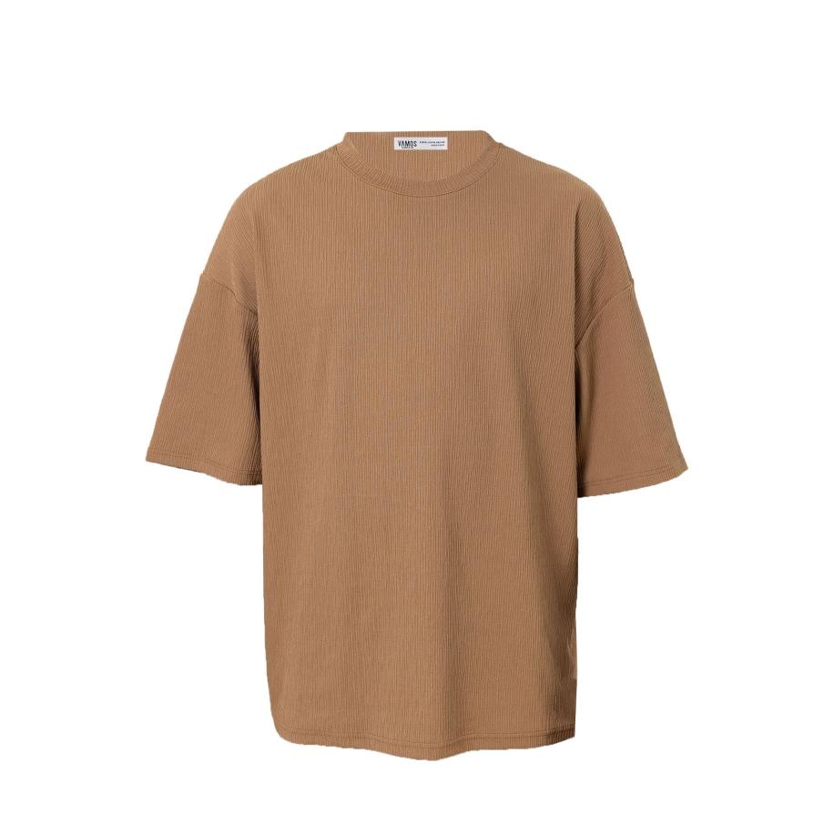 VAMOS CLO Shirt lichtbruin Bruin