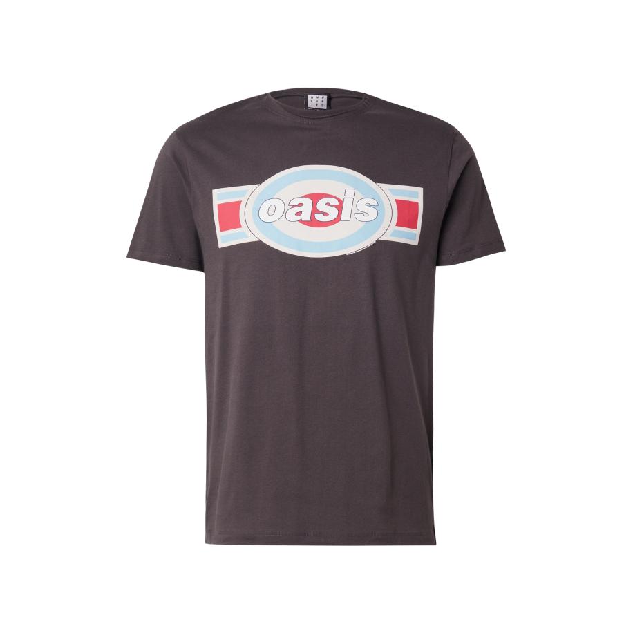 Amplified AMPLIFIED Shirt OASIS lichtblauw / aardetinten / rood / wit -