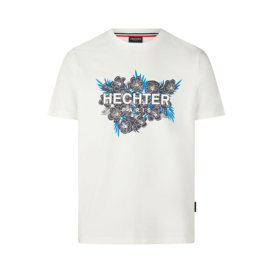 HECHTER PARIS HECHTER PARIS Shirt blauw / grijs / wit -