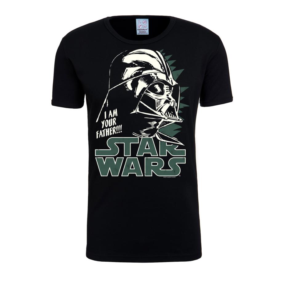 LOGOSHIRT Shirt Star Wars gemengde kleuren / zwart Zwart