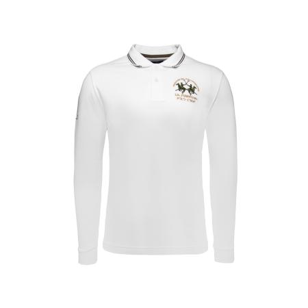 La Martina La Martina Shirt XMP307 gemengde kleuren / wit