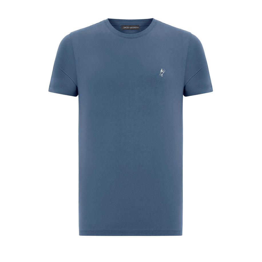 Jacey Quinn Jacey Quinn Shirt blauw / wit -