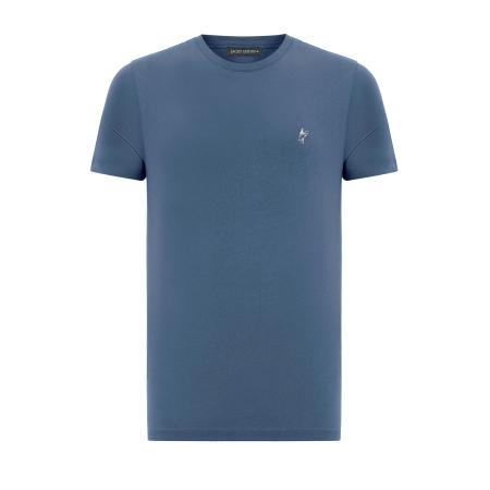 Jacey Quinn Jacey Quinn Shirt blauw / wit