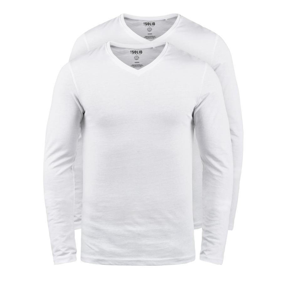 Solid !Solid Shirt Basil wit -