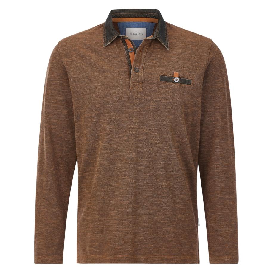 BABISTA BABISTA Shirt Zupaterri bruin / oranje -