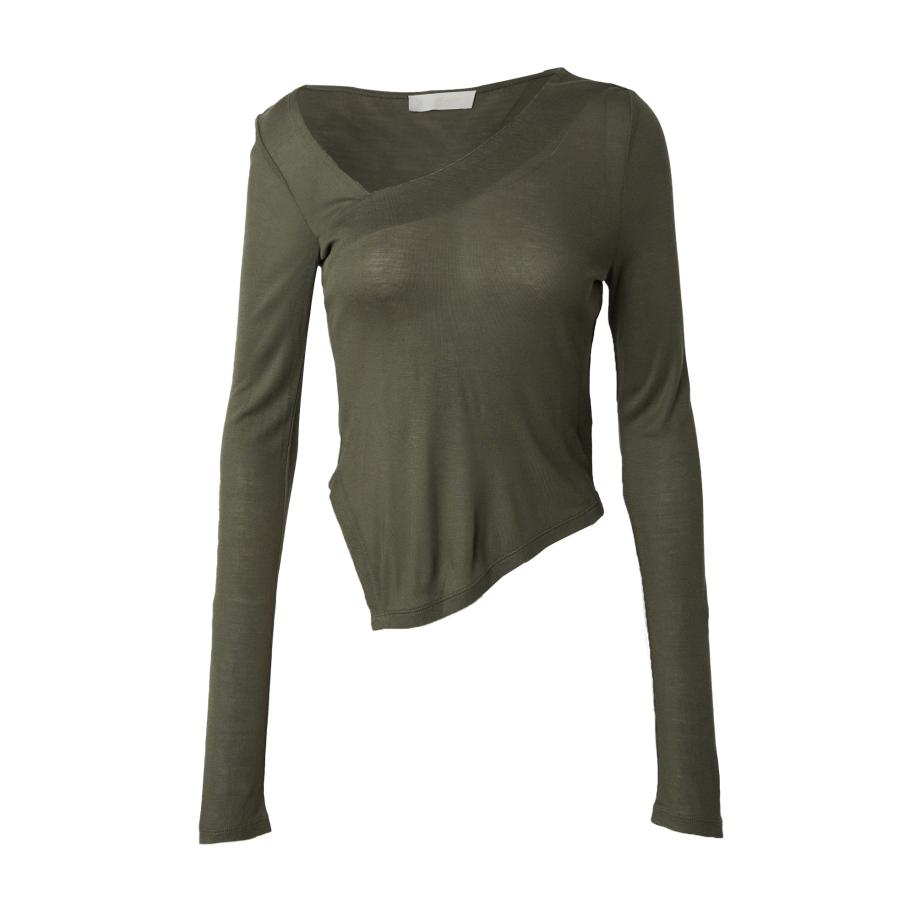 LeGer By Lena Gercke LeGer by Lena Gercke Shirt Gleni olijfgroen -