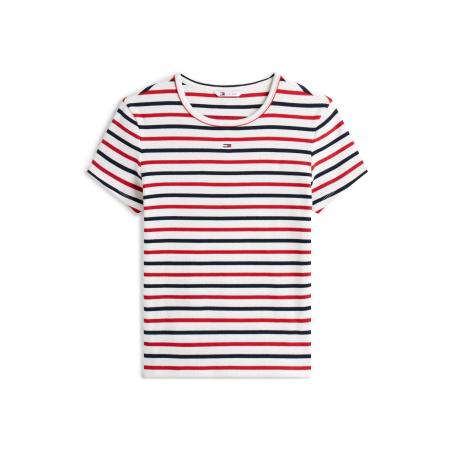 Tommy Jeans Tommy Jeans Shirt ESSENTIAL rood / zwart / wit