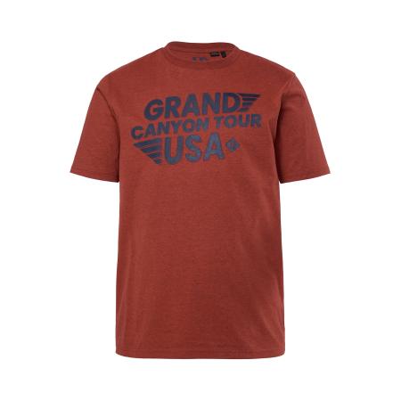 JP1880 JP1880 Shirt roestbruin / bruin gemêleerd