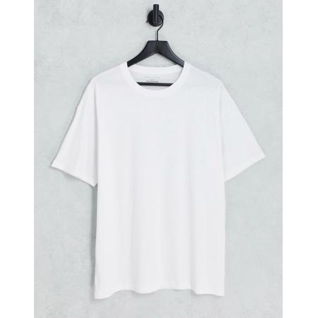 New Look - Oversized T-shirt in wit