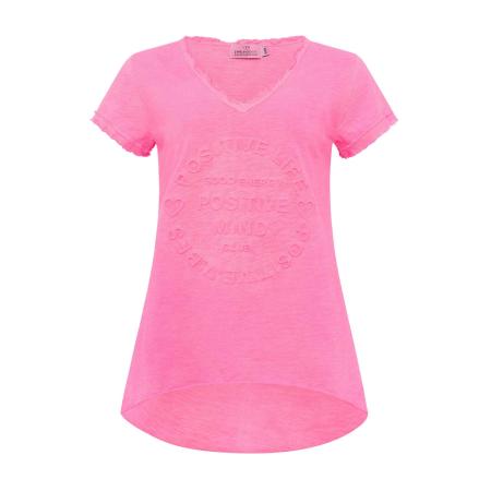 zwillingsherz Zwillingsherz Shirt Positive Mind lichtroze