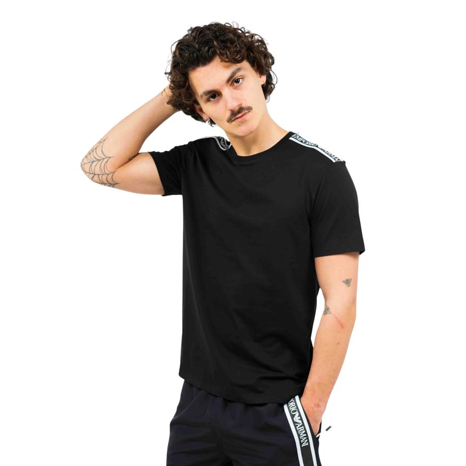Emporio Armani Jersey T-Shirt Zwart