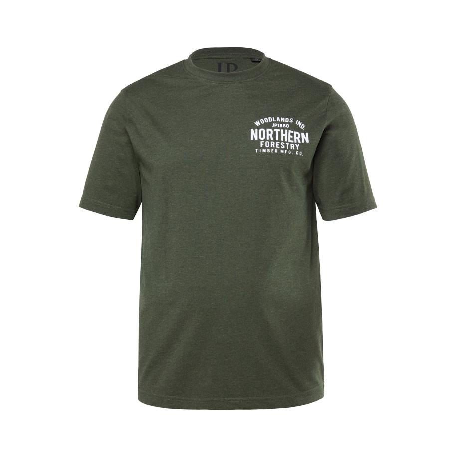 JP1880 JP1880 Shirt donkergroen / wit -