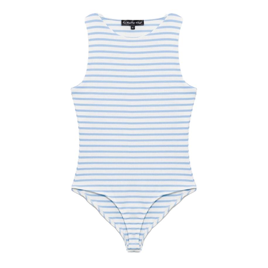 No Matter What No Matter What Shirt body lichtblauw / wit -