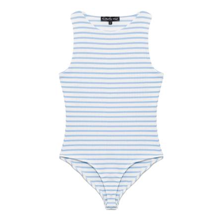 No Matter What No Matter What Shirt body lichtblauw / wit