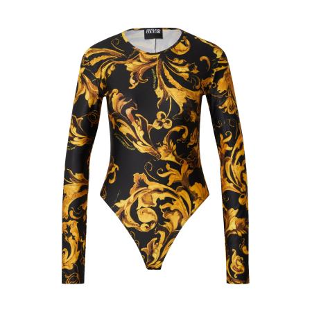 Versace Versace Jeans Couture Shirt body bruin / mosterd / safraan / zwart