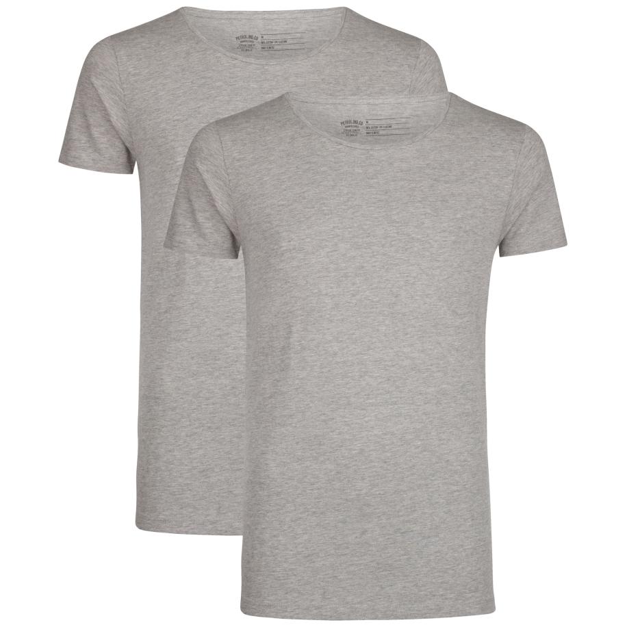 Petrol Industries Petrol Industries Shirt grijs gemêleerd -