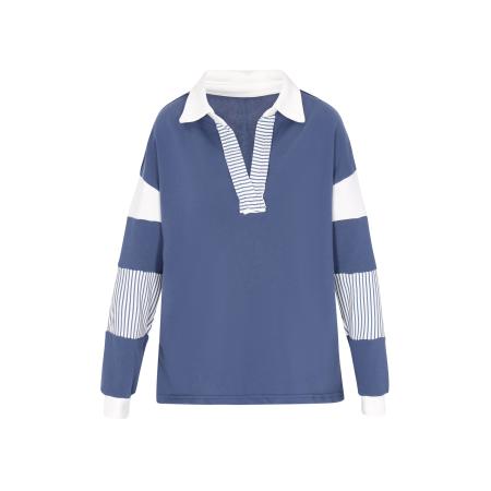 SANIKA SANIKA Sweatshirt saffier / wit