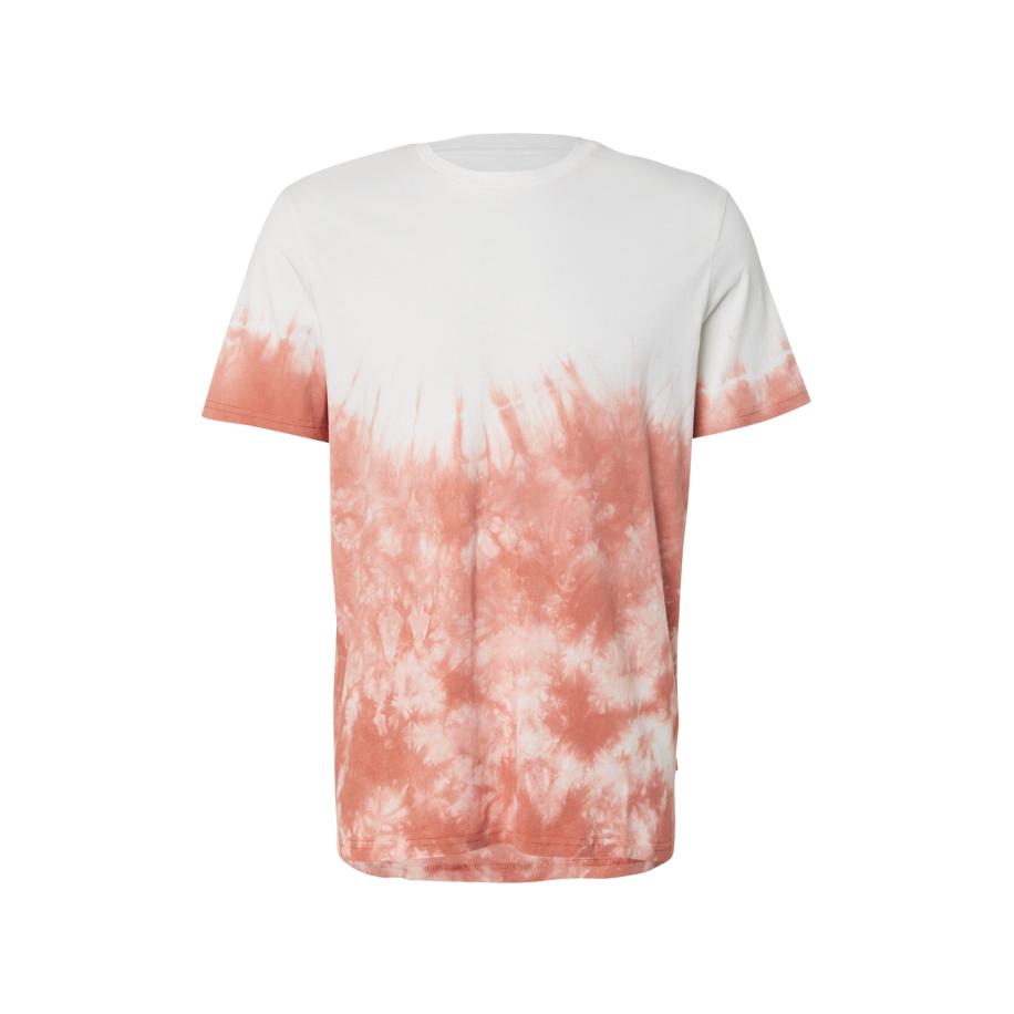 QS QS Shirt zalm roze / wit -