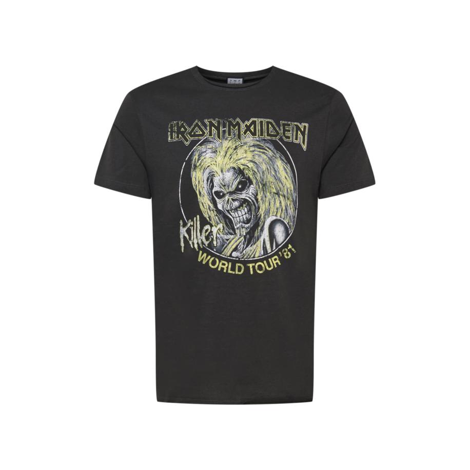 Amplified AMPLIFIED Shirt IRON MAIDEN geel / zwart / wit -