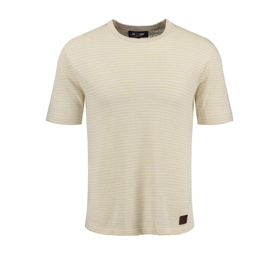 Key Largo Key Largo Shirt FREQUENCY beige / donkerbeige -