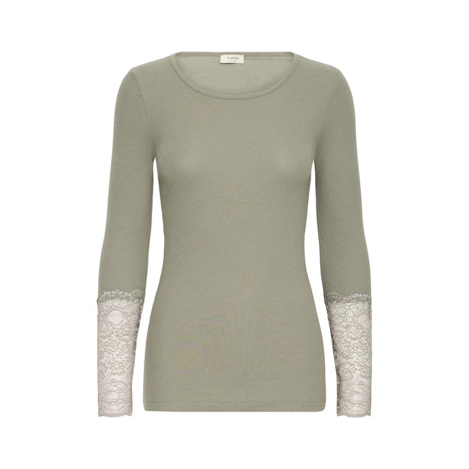 Fransa Fransa Shirt FRHIZAMOND pastelgroen -