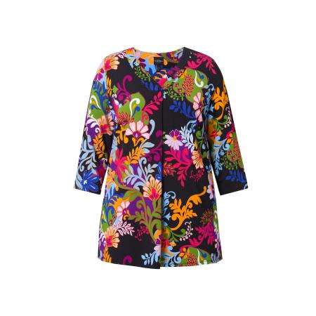 Ulla Popken Ulla Popken Shirt gemengde kleuren / zwart