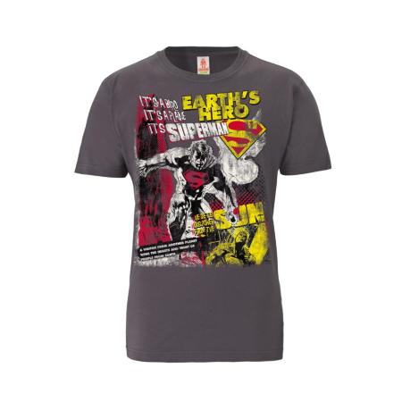 LOGOSHIRT Shirt Superman gemengde kleuren