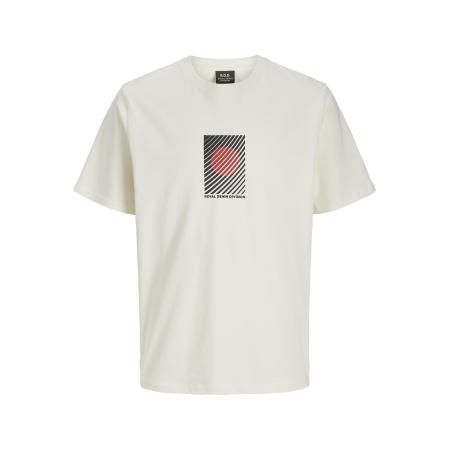 ROYAL DENIM DIVISION R.D.D. ROYAL DENIM DIVISION Shirt lichtgrijs / bloedrood / zwart