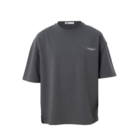 VAMOS CLO Shirt grijs / wit