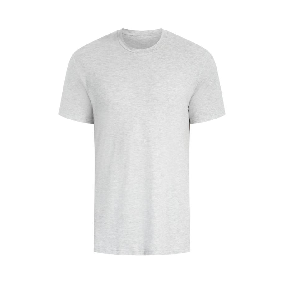 Smilodox Smilodox Shirt Ilian grijs gemêleerd -