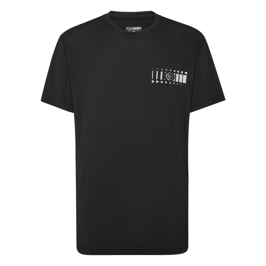 Plein Sport Plein Sport Shirt Racing lichtgrijs / zwart -