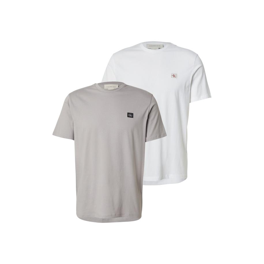 Calvin Klein Calvin Klein Jeans Shirt grijs / wit -