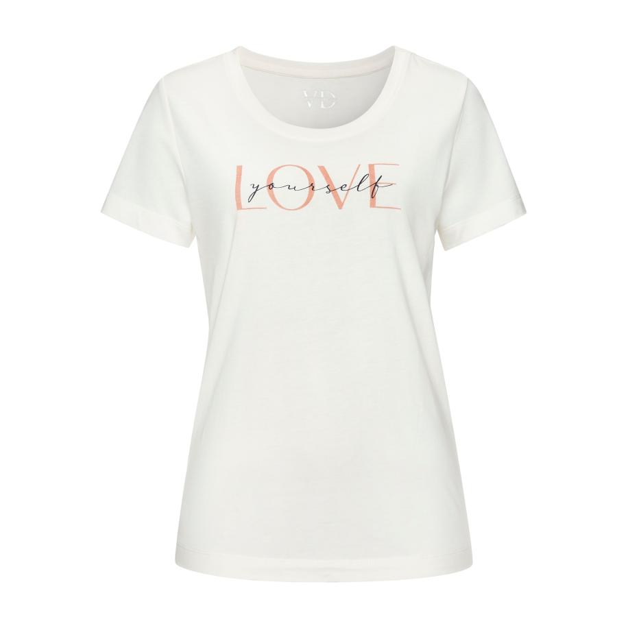 VIVANCE VIVANCE Shirt Dreams oranje / zwart / wit -