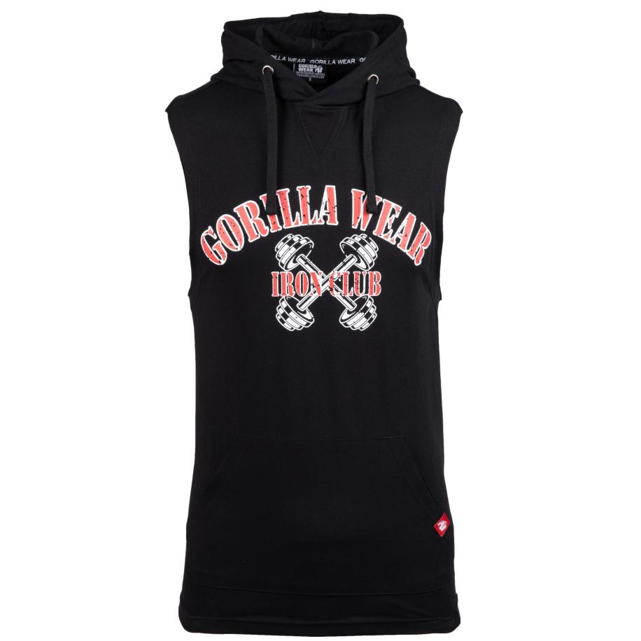 Gorilla Wear Gorilla Wear Shirt Chico cranberry / zwart / wit -