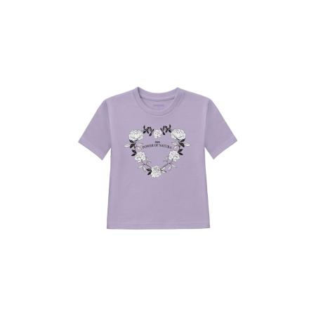 UNIQVIBE UNIQVIBE Shirt lila / zwart / wit