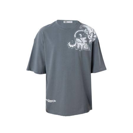 VAMOS CLO VAMOS CLO Shirt grijs / wit