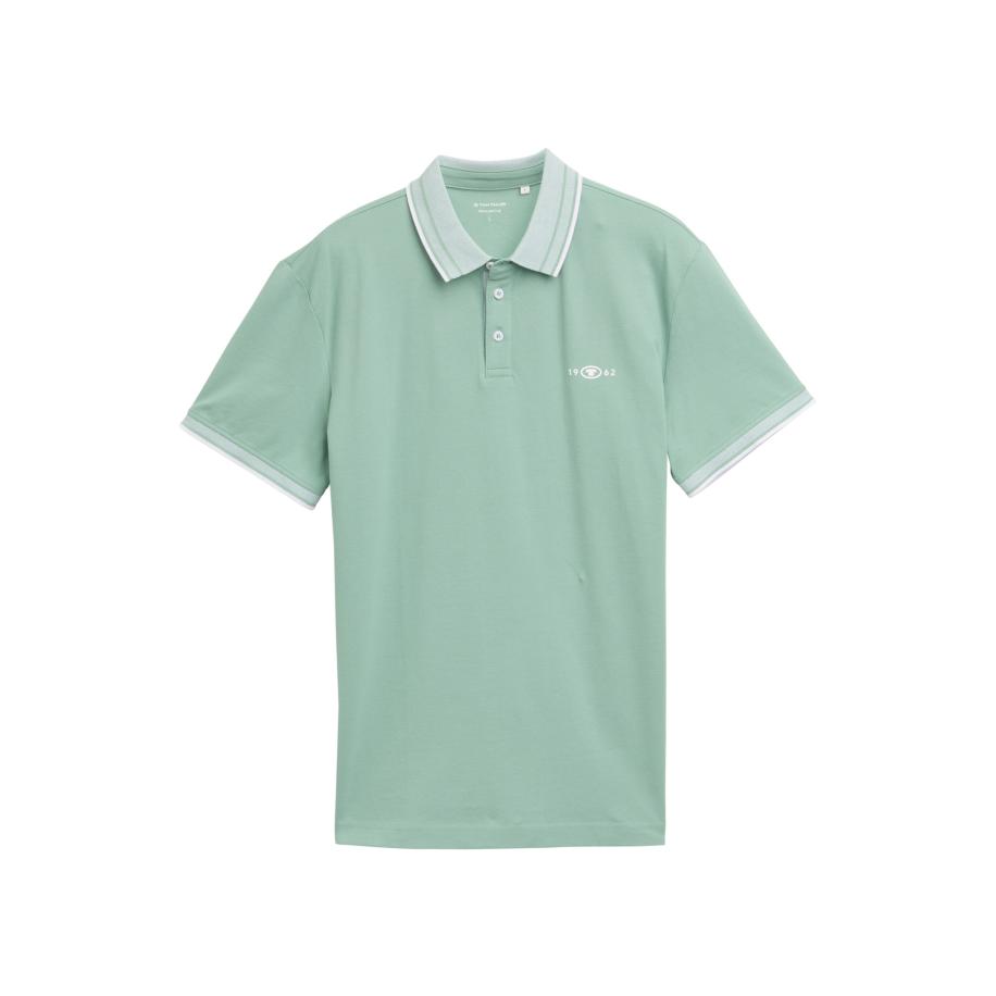 Tom Tailor TOM TAILOR Shirt lichtgroen / wit -