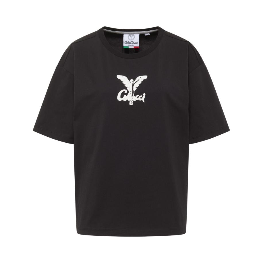 carlo colucci Carlo Colucci Shirt Di Paola zwart / wit -