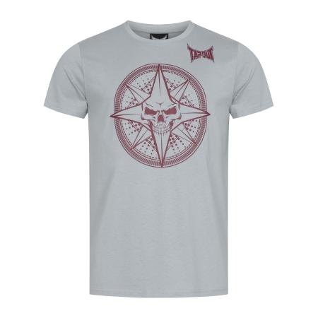 Tapout Tapout Shirt Skrape grijs gemêleerd / karmijnrood