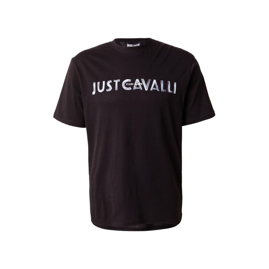 Just Cavalli Just Cavalli Shirt lichtblauw / zwart / wit -
