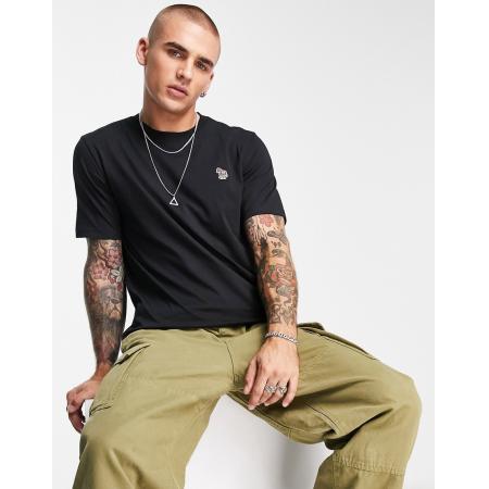 PS Paul Smith - Regular-fit T-shirt met logo in zwart