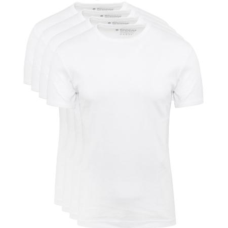 Garage Stretch Basic Wit O-Hals 4-Pack